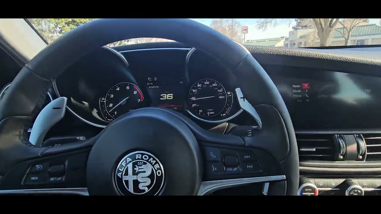 2017 Alfa Romeo Giulia Ti  Test Drive