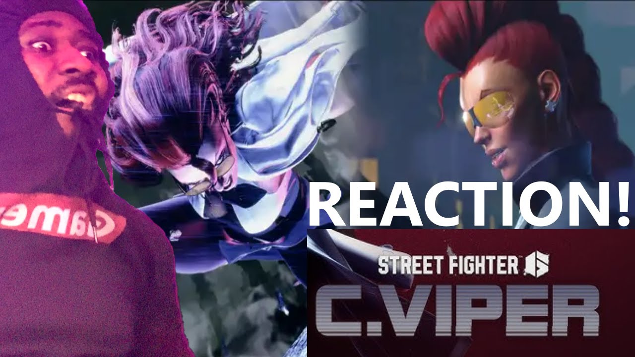 ecko reacts to Street Fighter 6 -  C. Viper Gameplay Trailer!