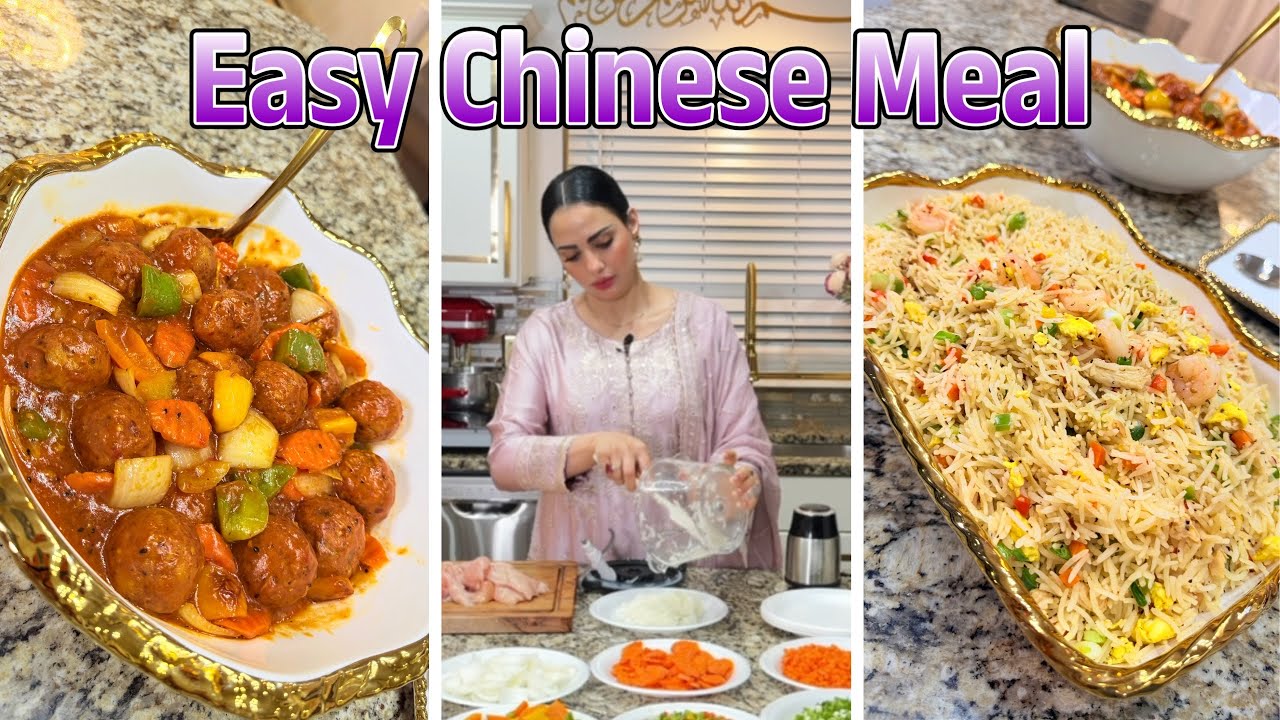 Homemade Chinese Dinner | Easy & Delicious Recipes👌🏽