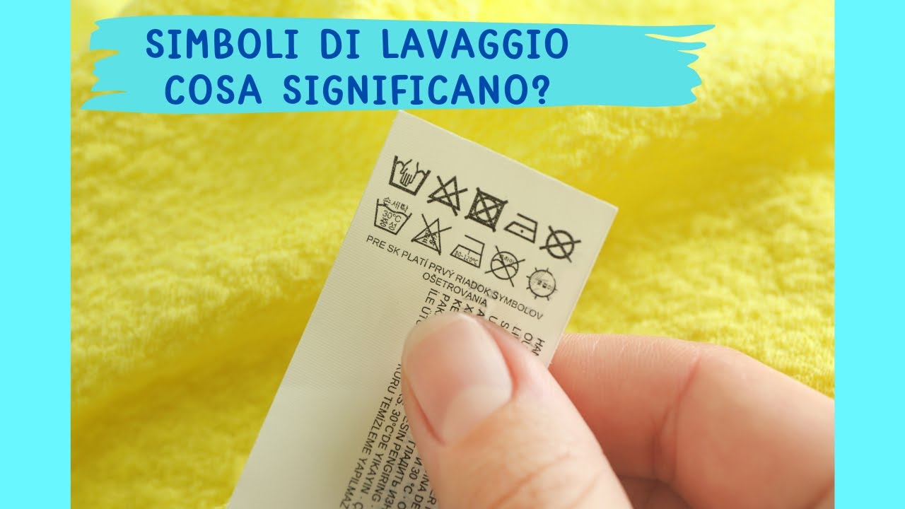 ETICHETTE VESTITI ... SPIEGAZIONE