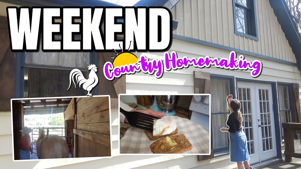 We'll Invent ONE! 😂 Spend the Weekend with Me 🏠Whole House Cleaning, Taco Salad, and Fried Egg Toast