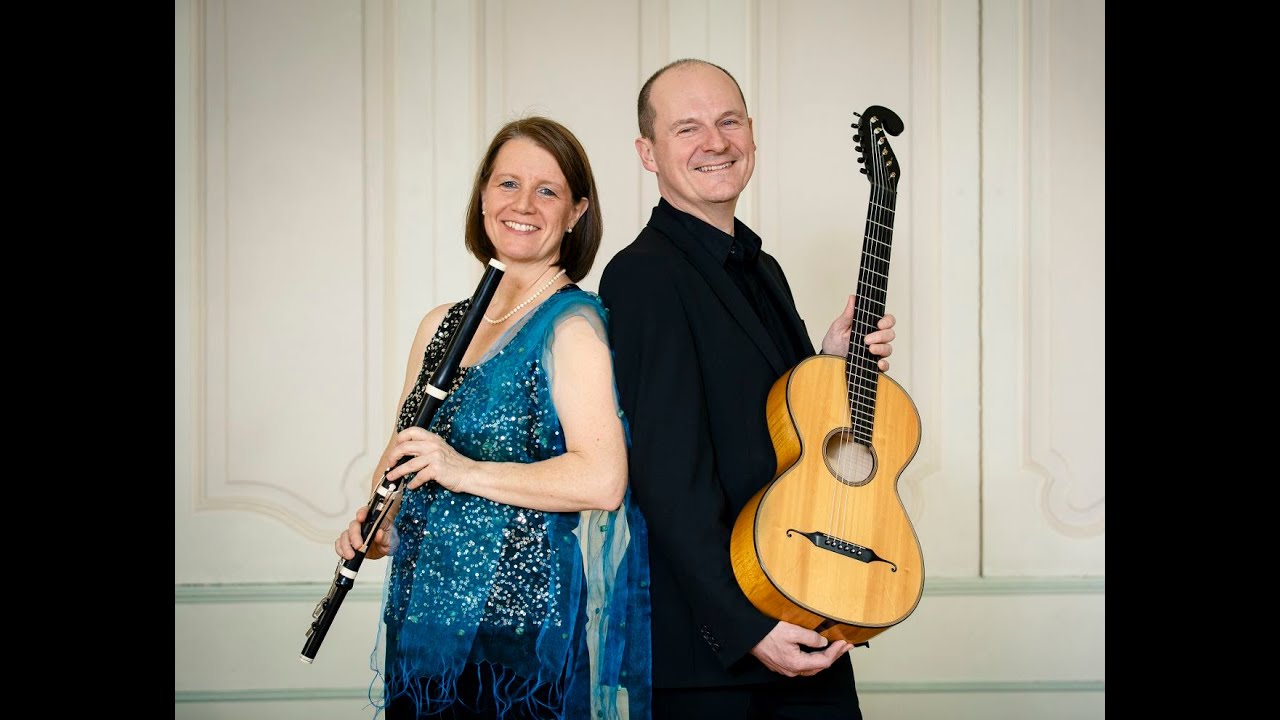 Heike Nicodemus, Traversflöte und Maximilian Mangold, historische Gitarre
