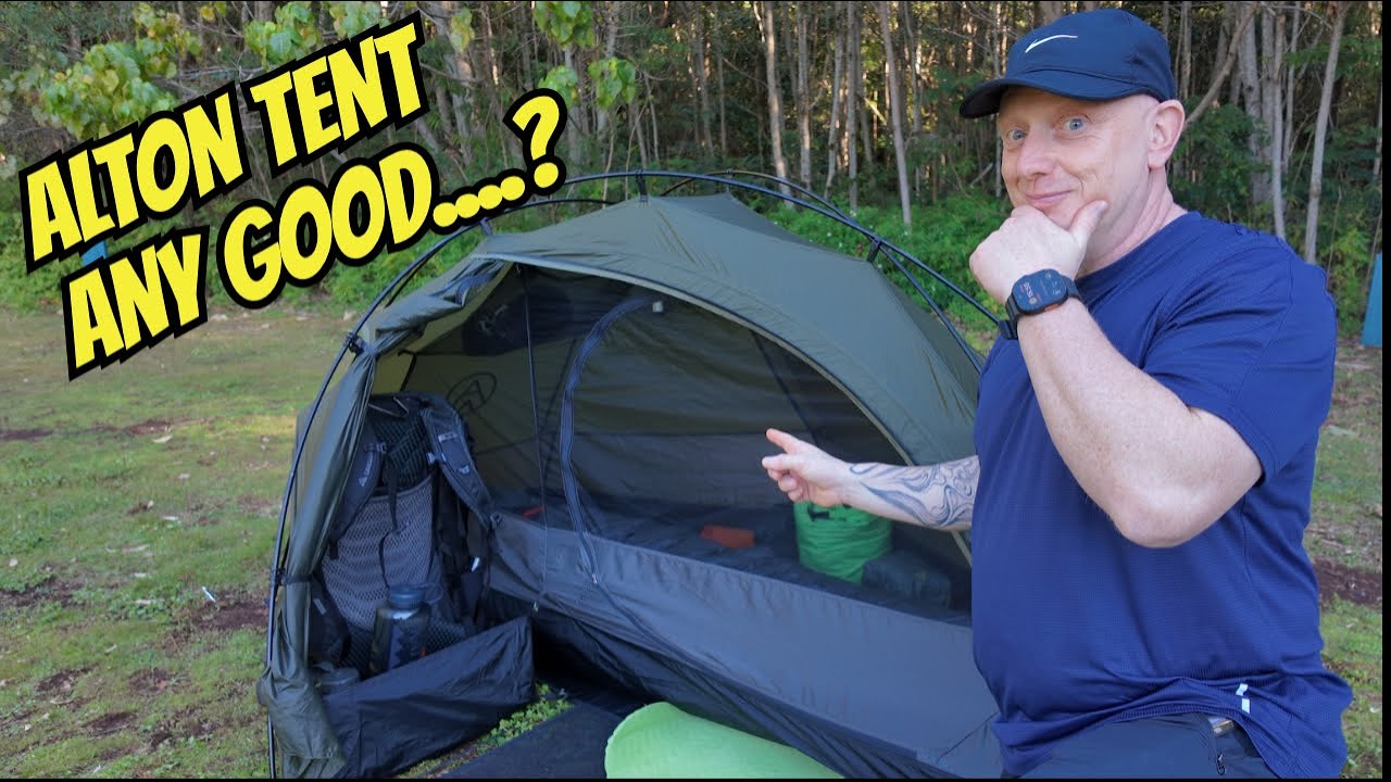 FIRST LOOK - ALTON 1.5 Person 3.5 Season Tent #alton #camping #hiking