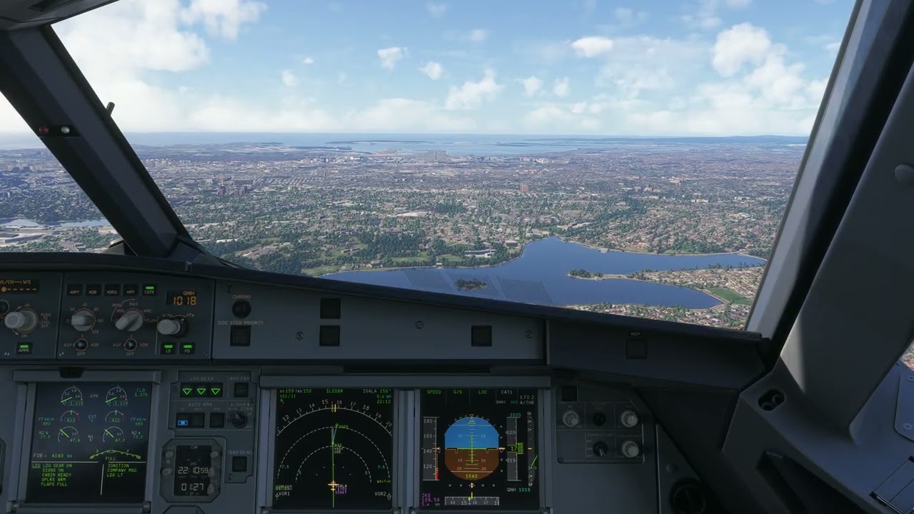 [FS2024] Fenix Airbus A321 Jetstar landing in Sydney YSSY