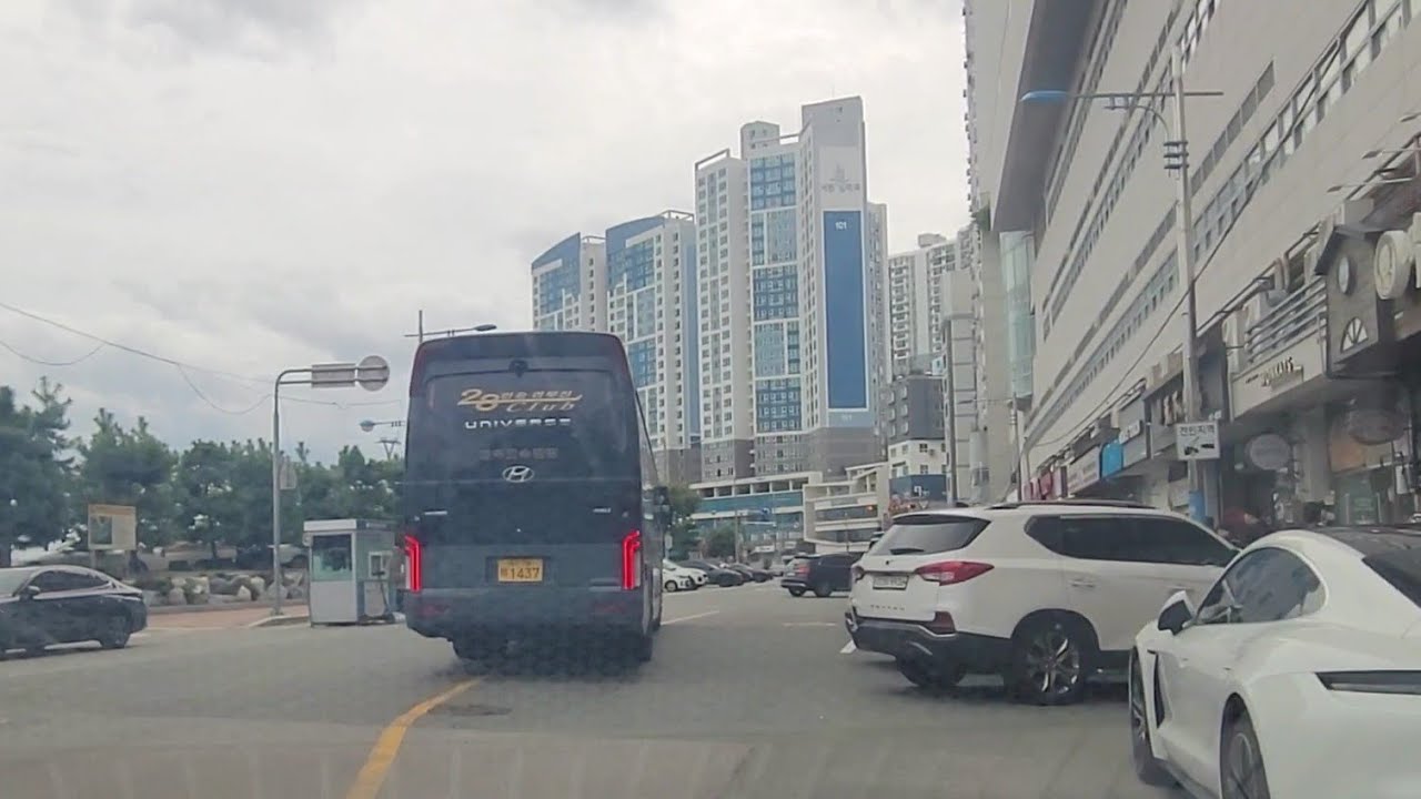 [DRIVE] 부산 운전 : 오늘도 평화로운 송도!