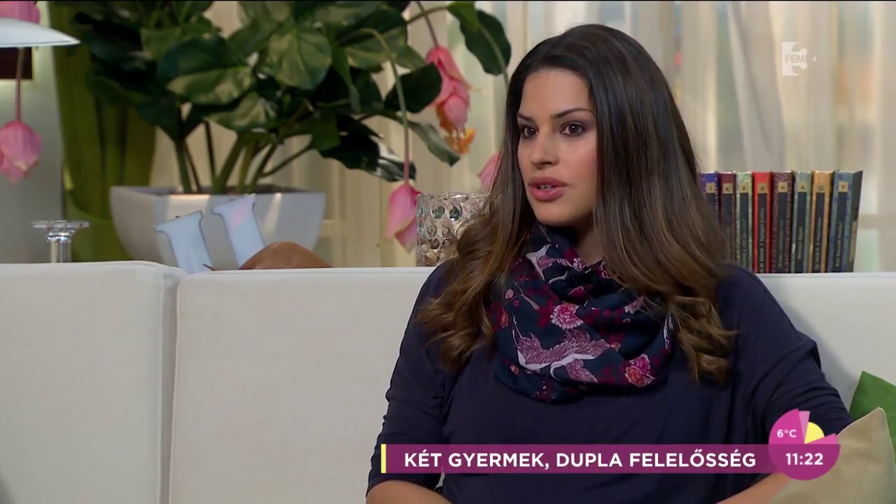 Czippán Anett: Nem minden rózsaszín, beszélni kell az anyaság árnyoldalairól - tv2.hu/fem3cafe