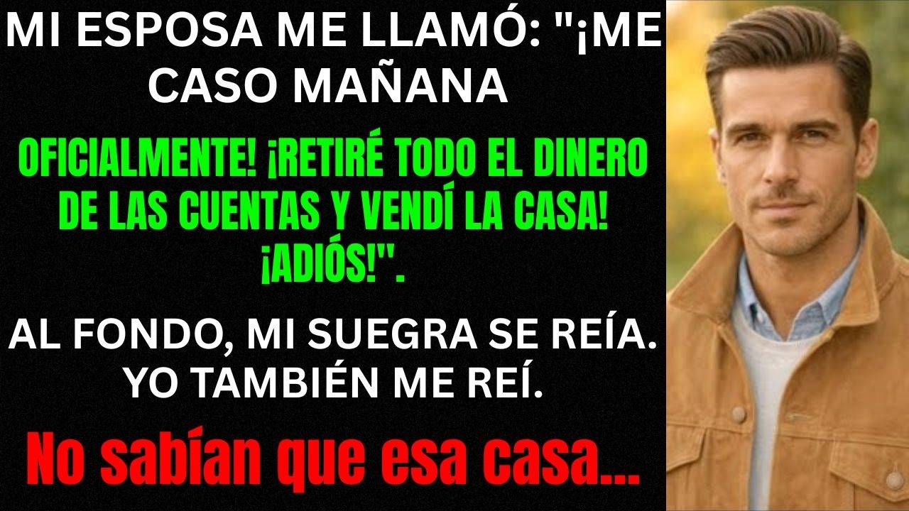 Mi esposa me llamó: 