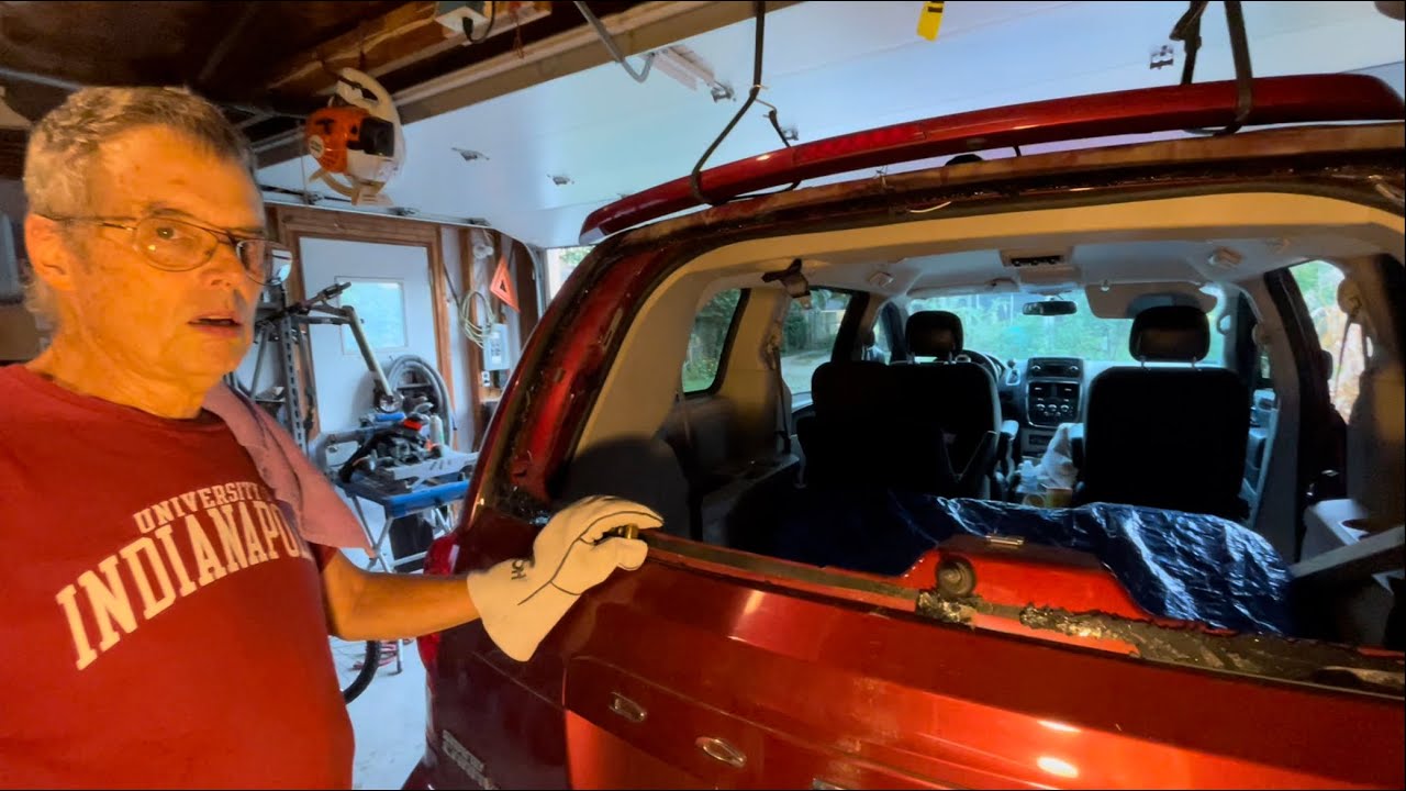 2015 Dodge Grand Caravan Tailgate Rear Window Replacement