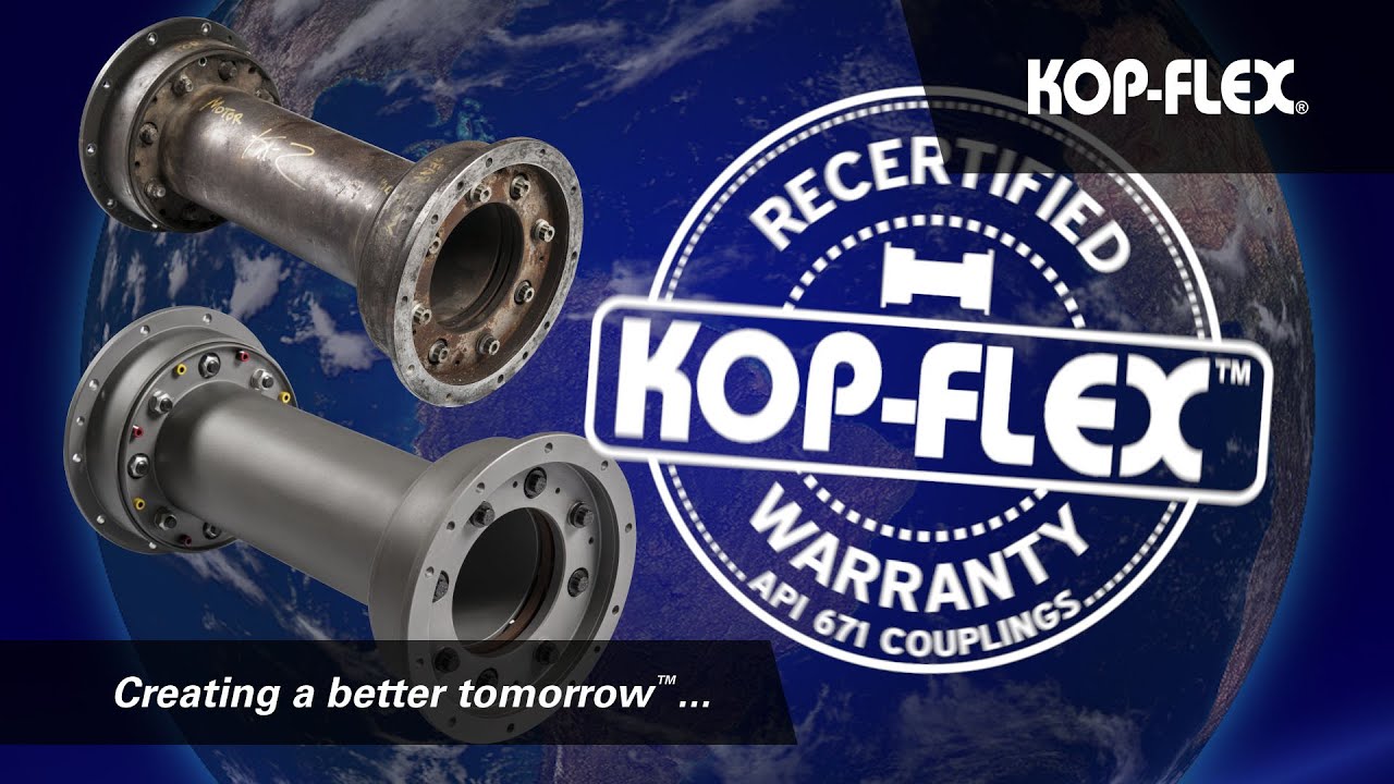 Kop-Flex Couplings Repaired and Recertified API-671