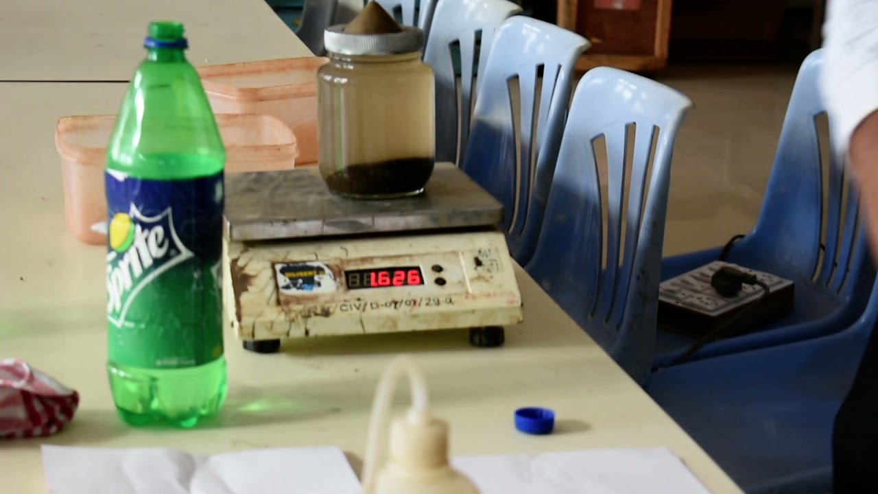 Determination of Specific Gravity Using Pycnometer Method