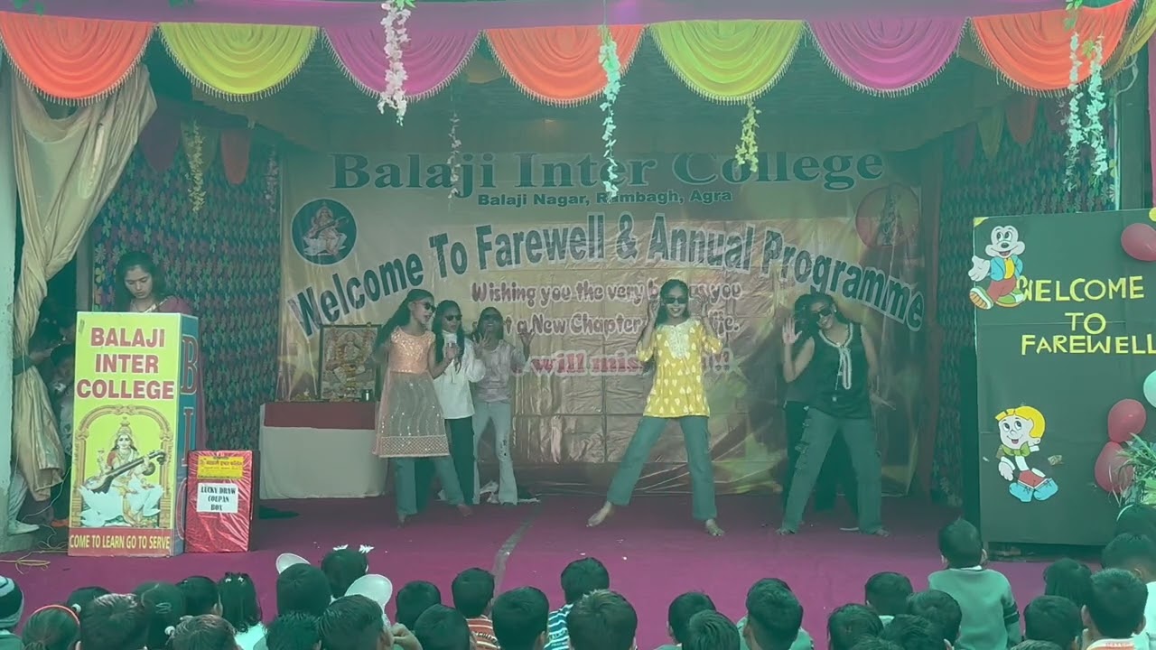 The Last Bow. 🎓✨ Farewell 2026 | Balaji Inter College