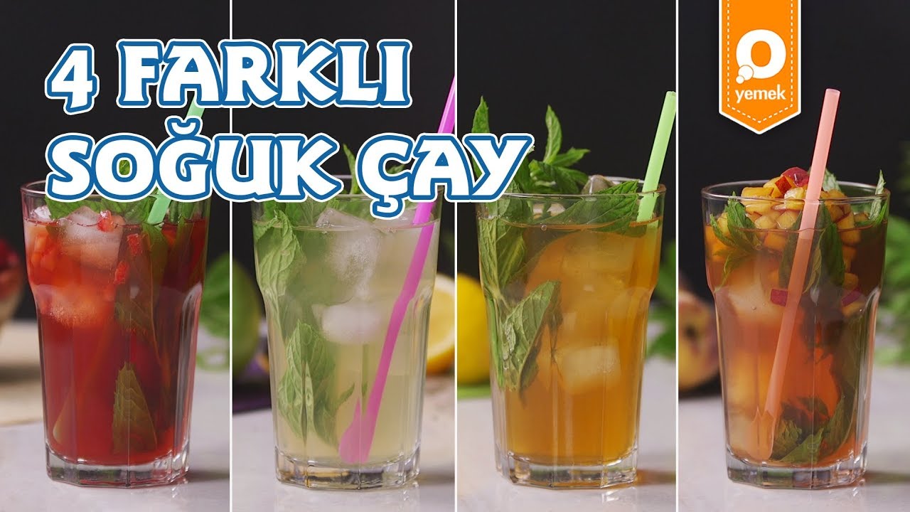 4 Farklı Soğuk Çay - Onedio Yemek - İçecek Tarifleri
