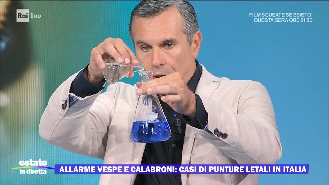 Le punture di vespe e calabroni - Estate in diretta - 30/08/2023