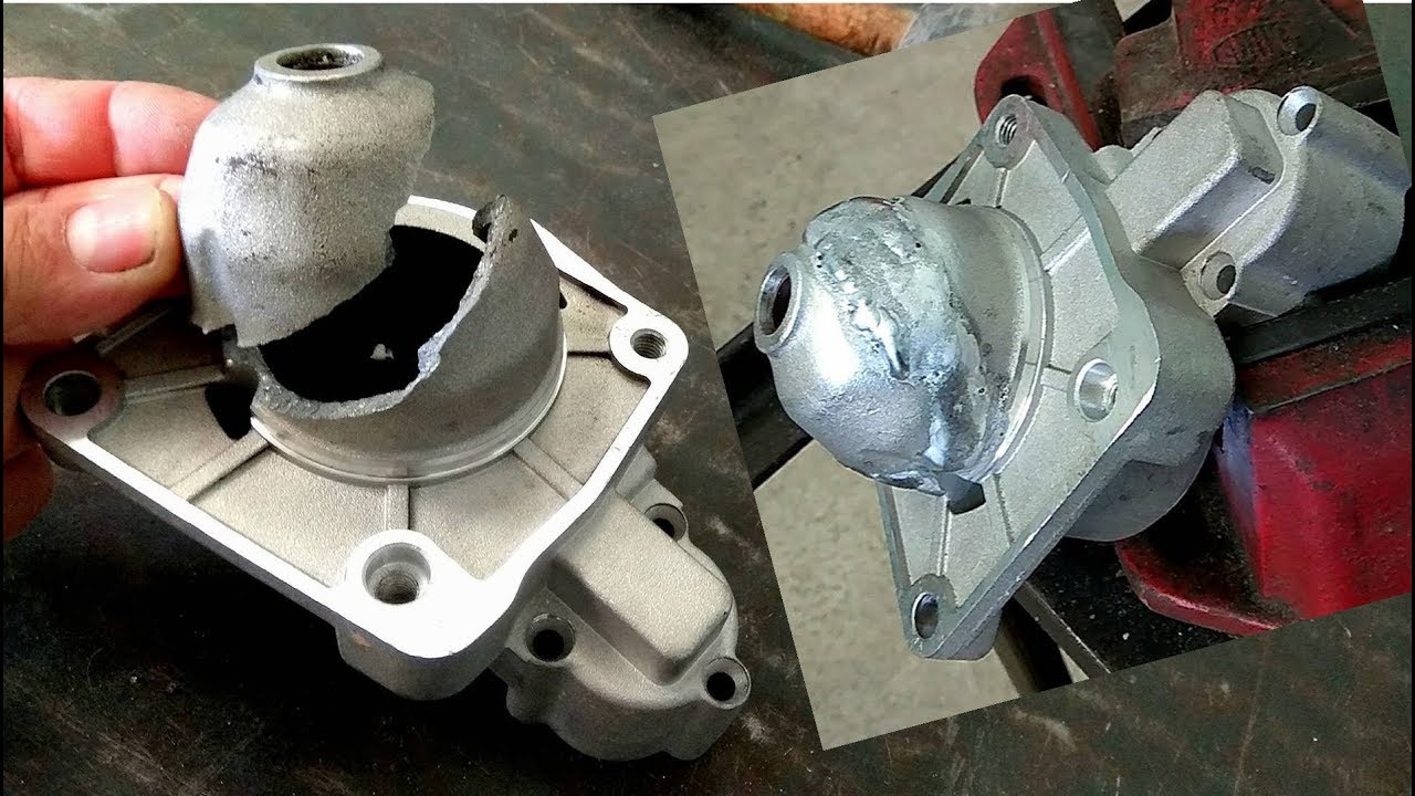 DICAS DE SOLDA EM ALUMÍNIO FOCINHO DO MOTOR DE PARTIDA