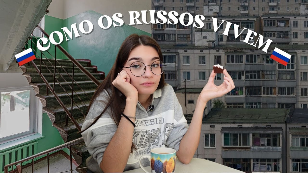 🇷🇺​ TOUR PELO APARTAMENTO RUSSO no prédio soviético!