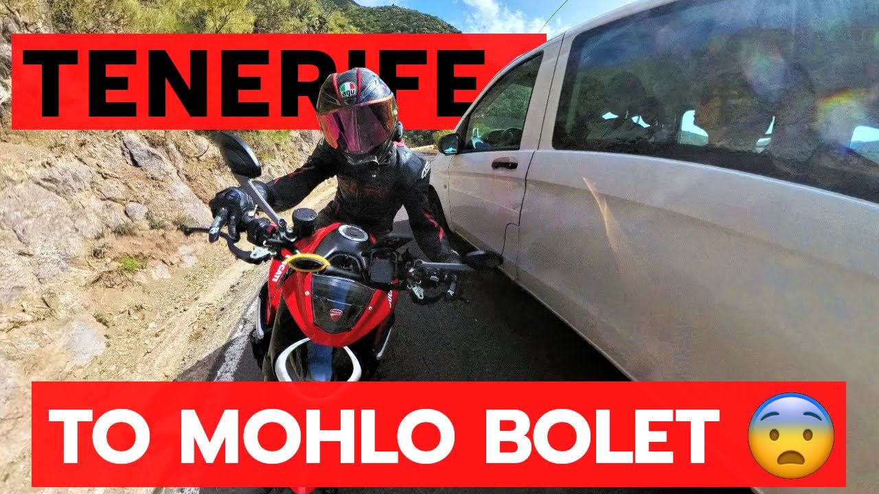 To mohlo bolet 🫨 Motovlog z tenerife #9 na Monsteru