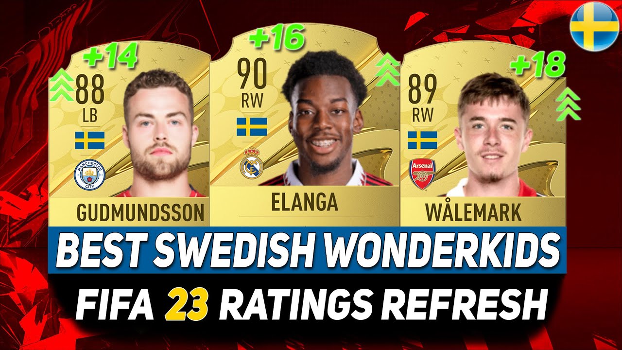 FIFA 23 WONDERKIDS 🇸🇪 ✸ BEST YOUNG SWEDISH TALENTS ON CAREER MODE! ft.GUDMUNDSSON,ELANGA,WÅLEMARK...