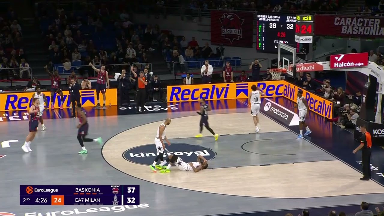 Highlights | Kosner Baskonia vs Olimpia Milano | EuroLeague R.14