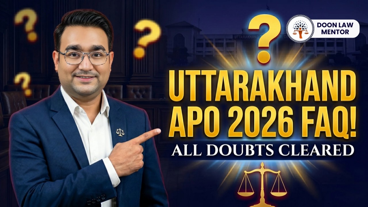 Uttarakhand APO 2026 FAQ 🔥 | Complete Preparation Roadmap + Strategy (Must Watch!)