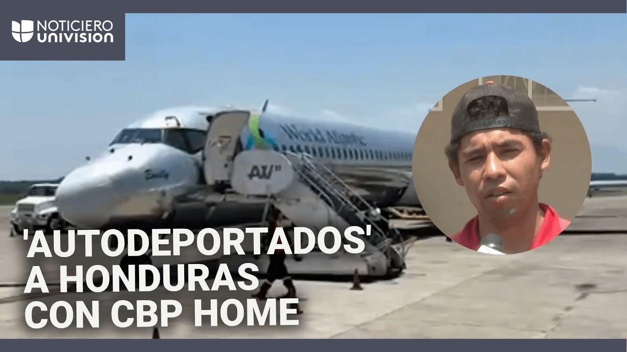 Llegan a Honduras los primeros 'autodeportados' a través de CBP Home: hay tres niños nacidos en EEUU