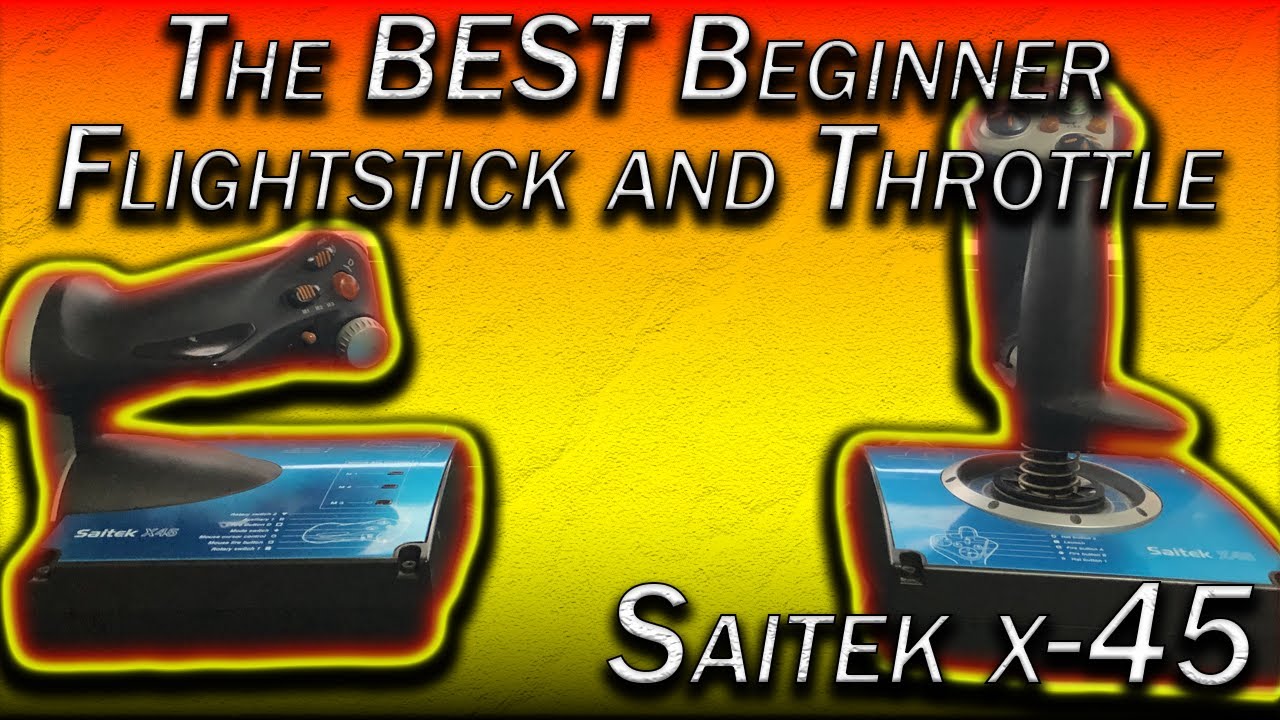 The BEST Budget Flightstick and Throttle | Saitek x45