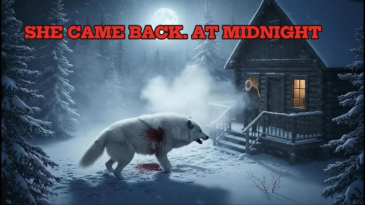 The White Wolf Howled Outside My Window—Then she Returned with a Surprise at Midnight