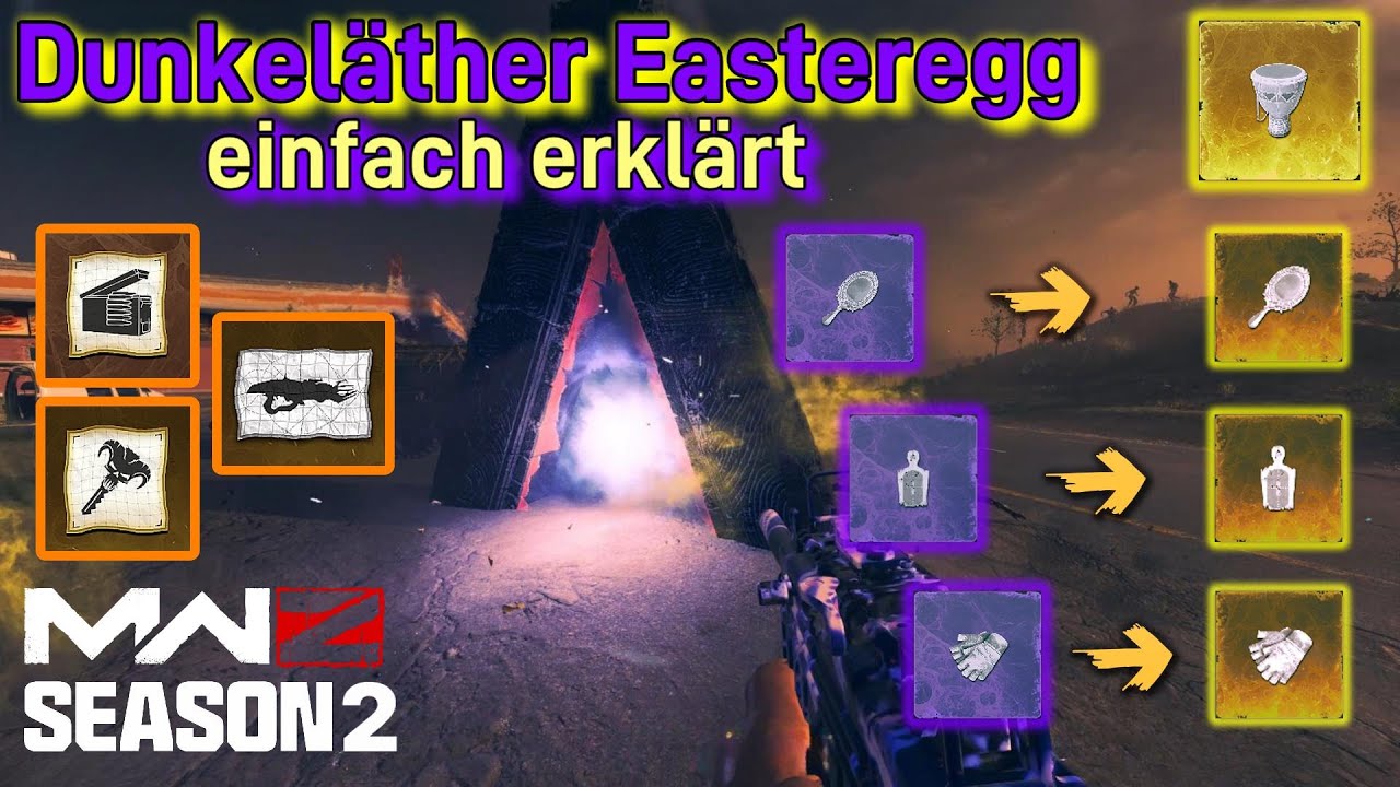 Season 2 Easteregg komplett und einfach erklärt | Modern Warfare 3 Zombies | Dunkel Äther | MWZ |