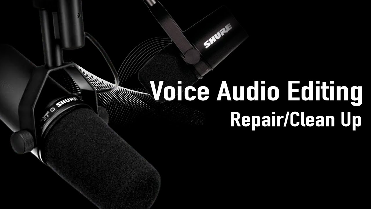 iZotope RX | Voice Audio Editing/Repair/Clean Up | Process Highlights
