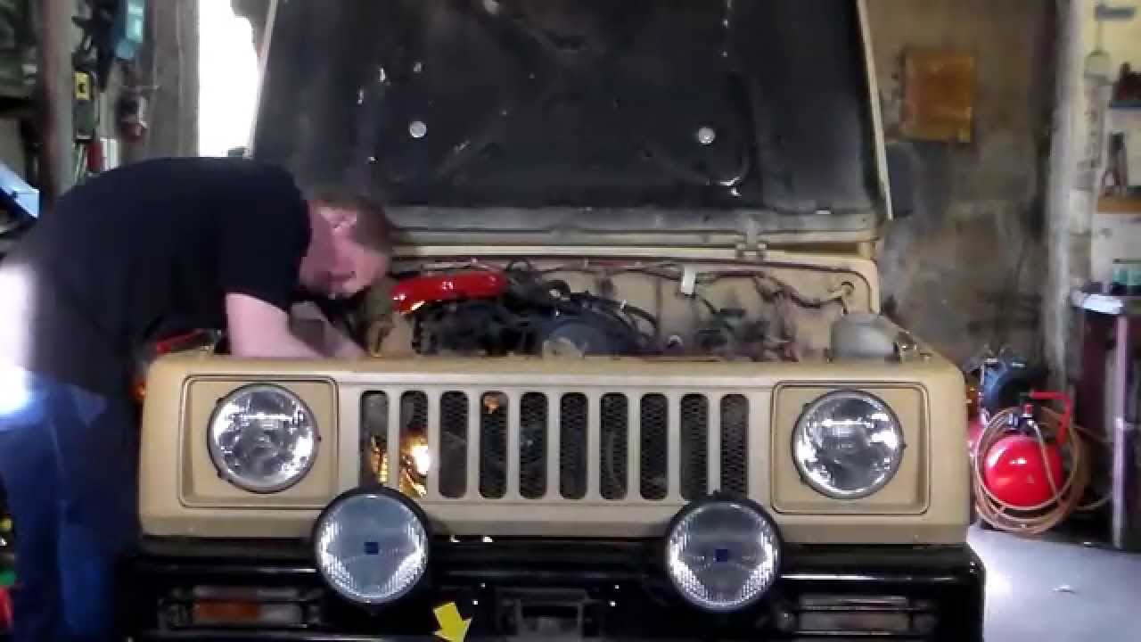 Suzuki Samurai Engine swap Time Lapse