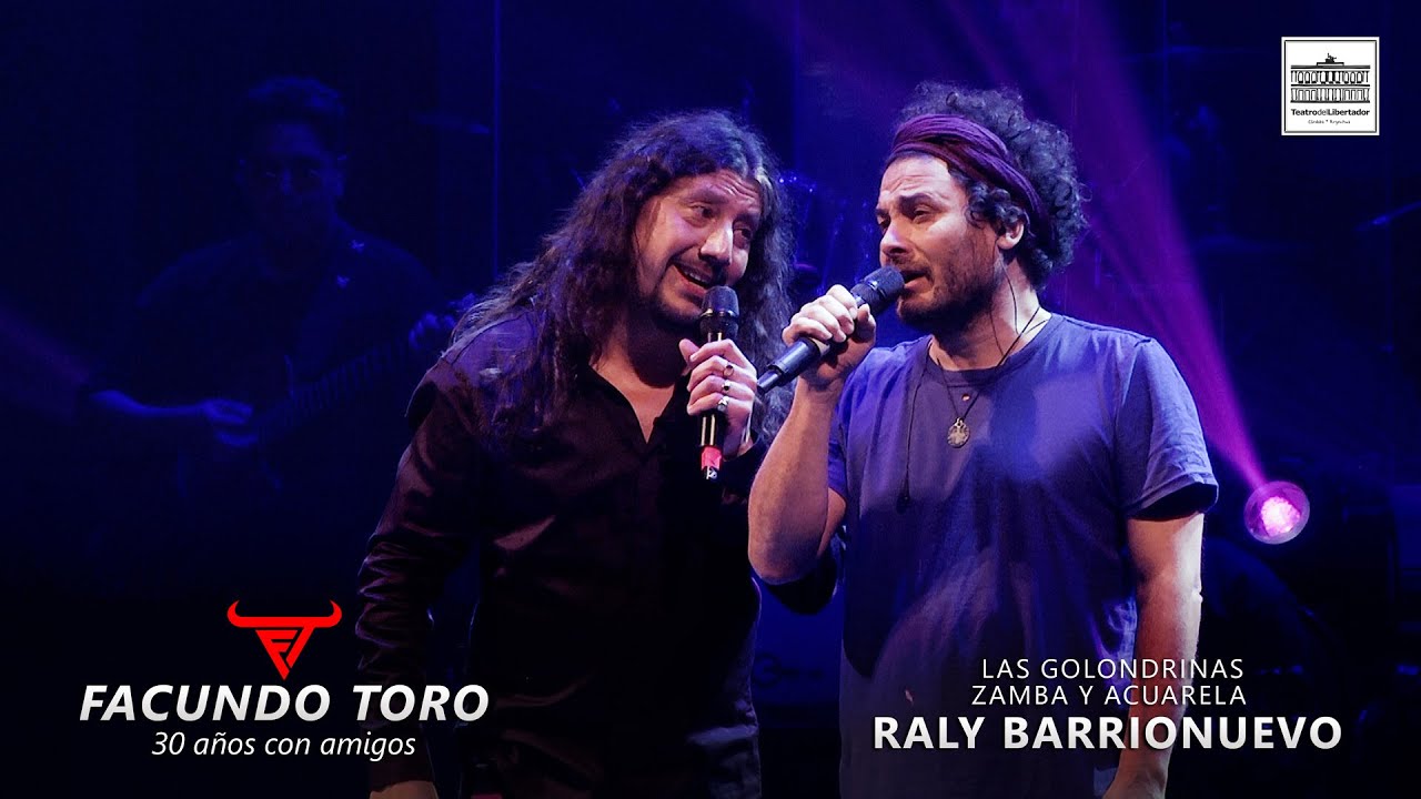 Facundo Toro con Raly Barrionuevo (30 años - Teatro del Libertador)