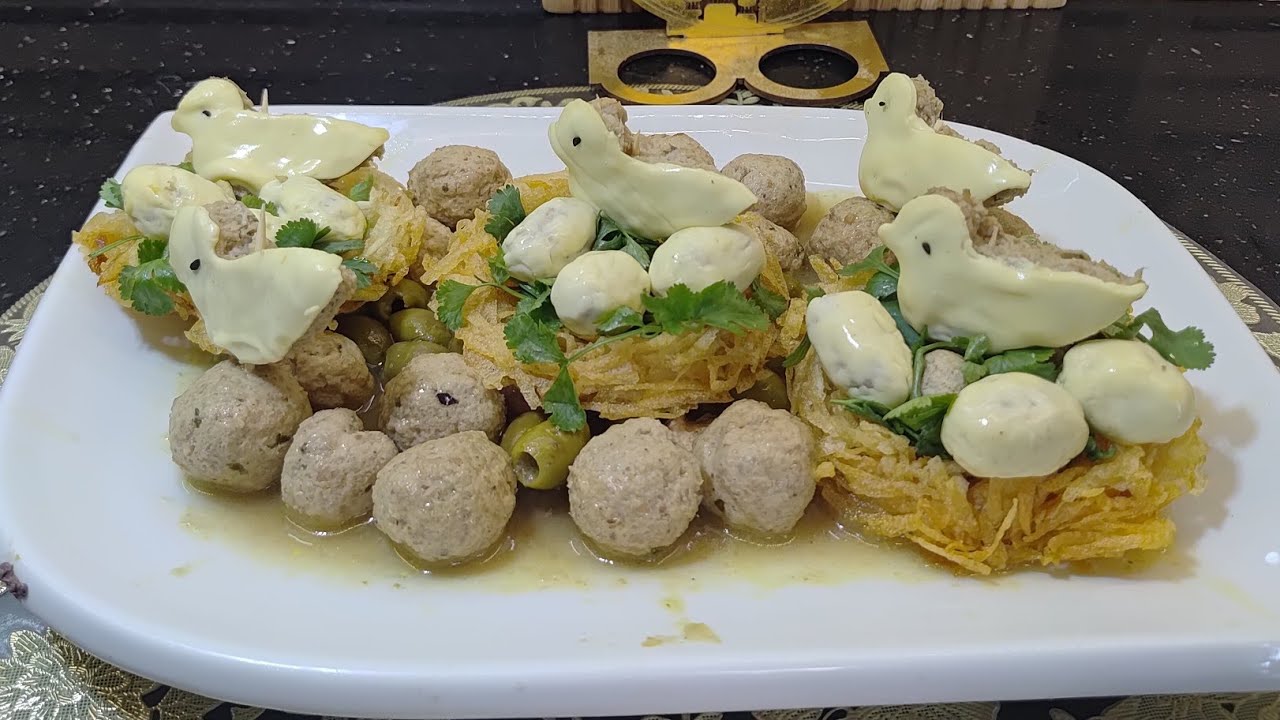 عش البلبل🪺 لي راح ديرو بيه حالة في طاولة رمضان بنة عالمية😋