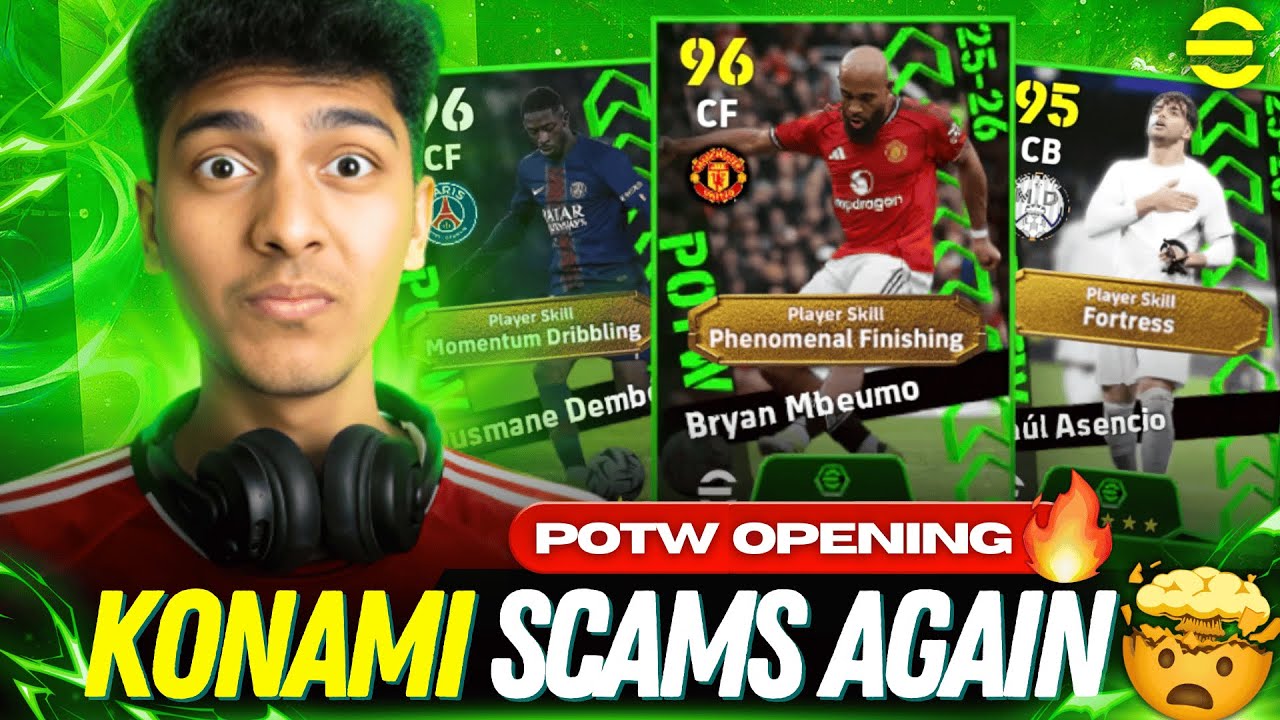 THIS POTW PACK ABSOLUTELY DESTROYED ME 😭 | KONAMI WHY DO YOU HATE ME?! 😡💔| PACK LUCK = ZERO!!! 😭😭😭!!