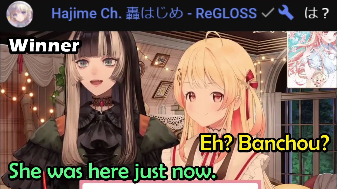 Kanade and Raden Try to Guess which ReGloss Member Will Win the Jankenpon Contest