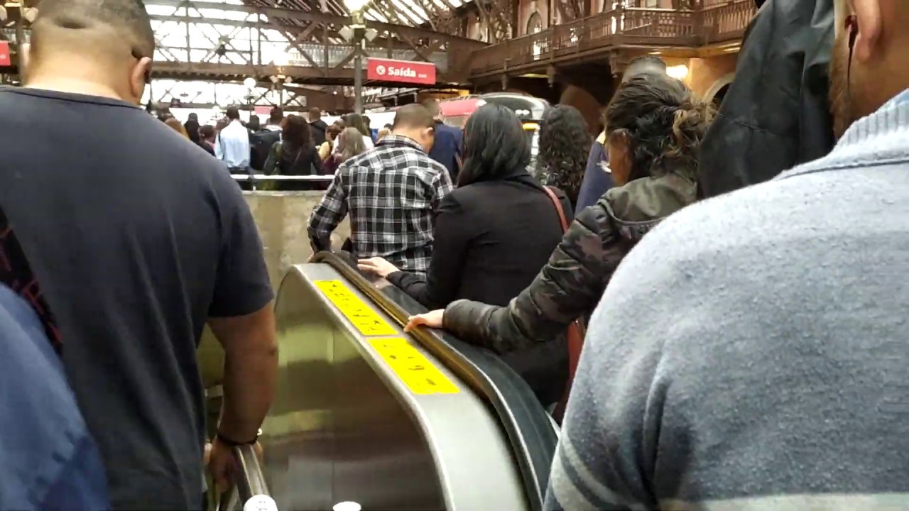 Trajeto entre estações Luz CPTM - Metrô SP