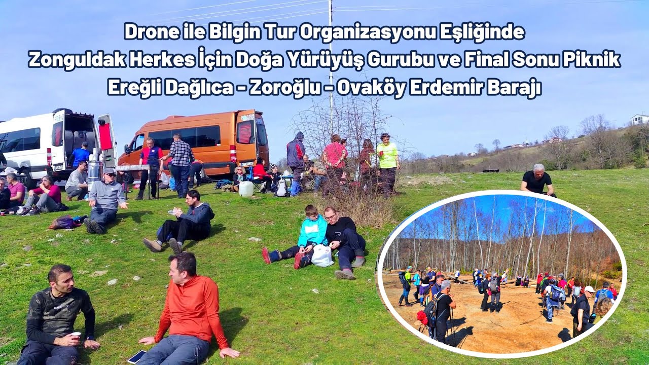 Drone ile Bilgin Tur Organizasyonu Eşliğinde Zonguldak Herkes İçin Doğa Yürüyüş Gurubu ve Final Sonu