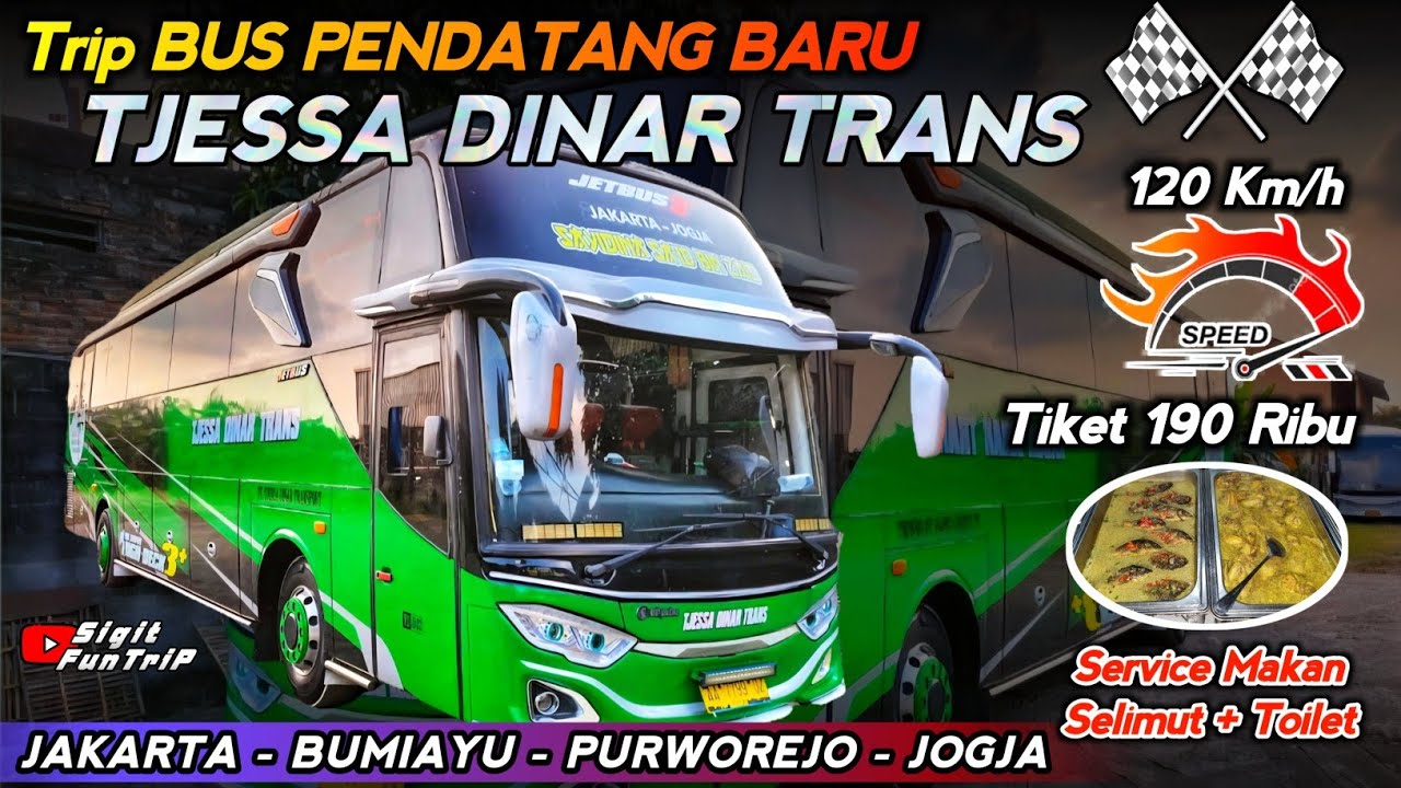 Yang suka kecepatan Wajib nyoba Bus Terbaru ini‼️ TJESSA DINAR TRANS rute JAKARTA-JOGJA via Bumiayu🔥