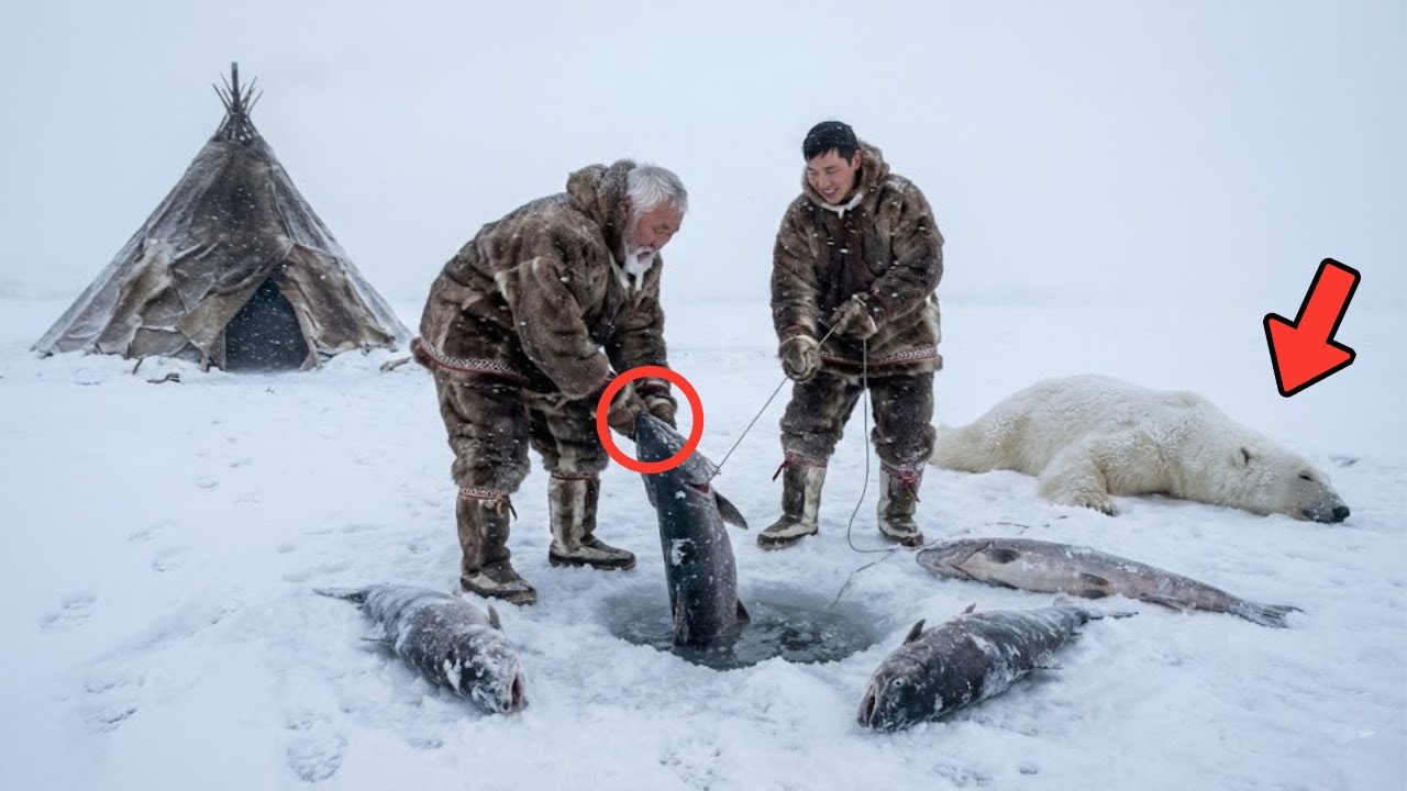 Mira cómo pescan 5000kg a -71°C en batalla por sobrevivir