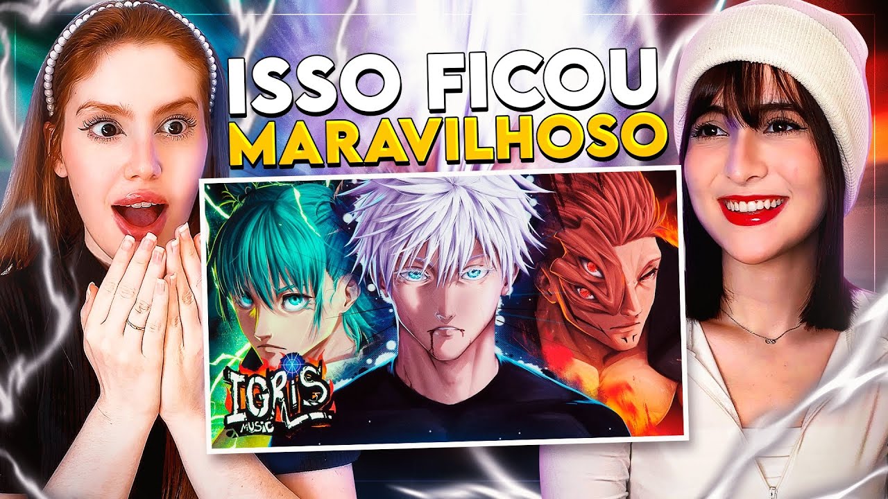 REACT A Solidão do Mais Forte (Jujutsu Kaisen) | Igris ft. ‪Chrono‬ & ‪Novatroop‬ | CR Reacts