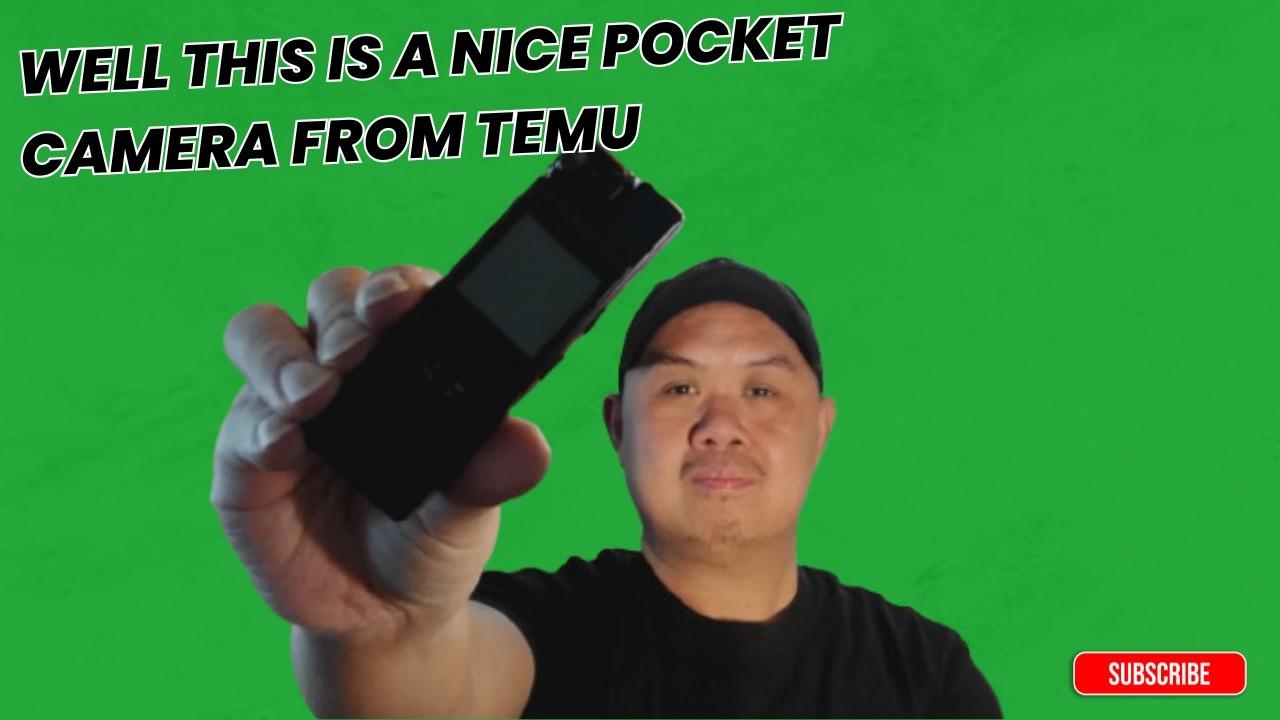 4K Pocket Camera From Temu ... Is It Good? || Ranny's Vlogs