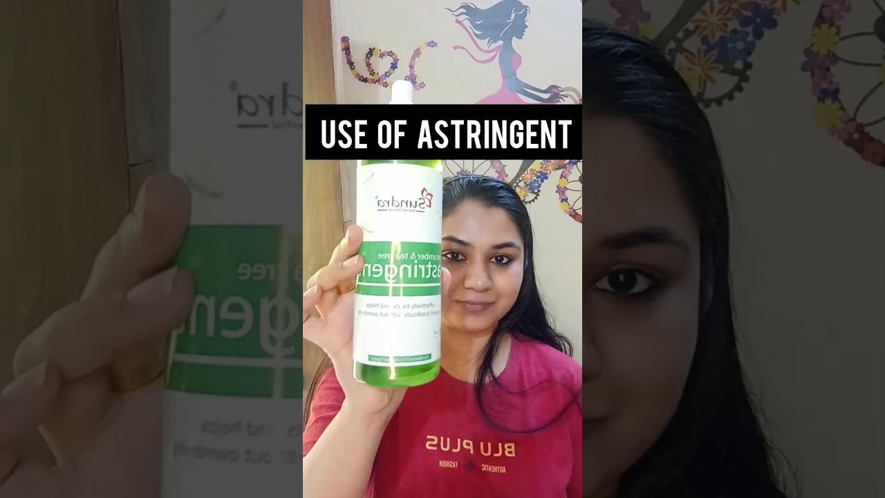 #skincare use of astringent 😍 makeup removal, dirt removal