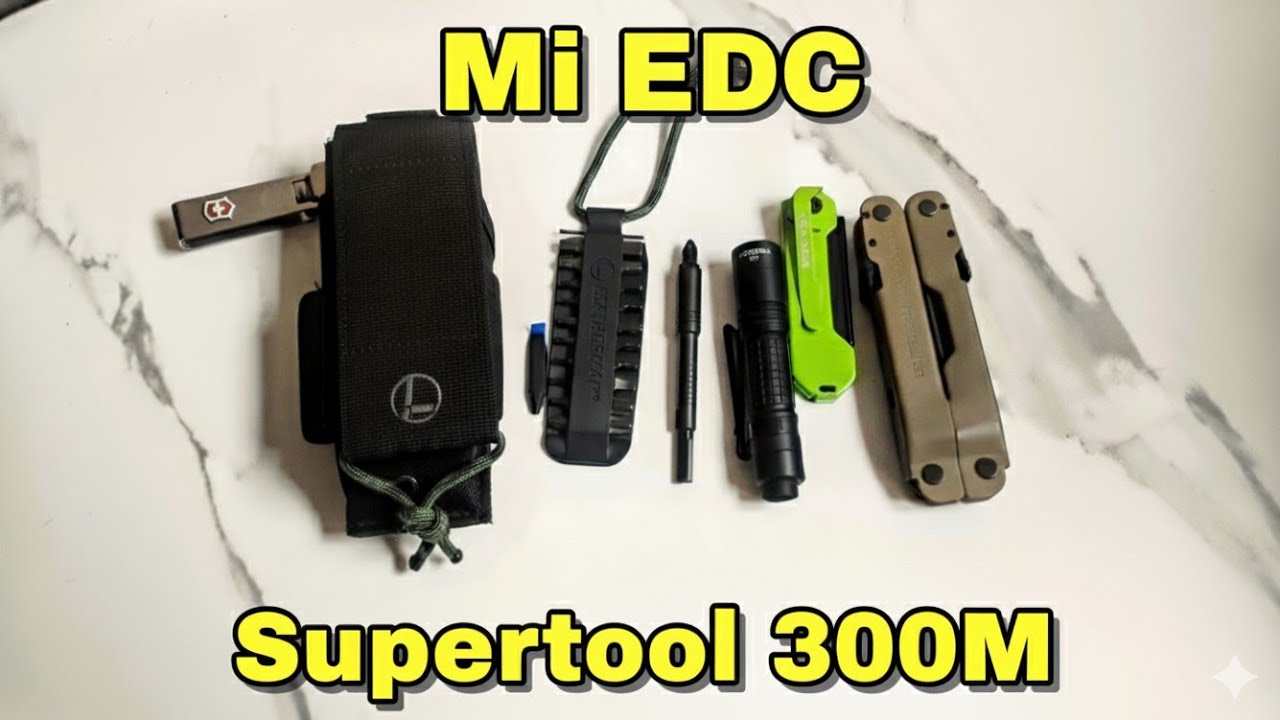 Mi EDC versión: Supertool 300 Military + revisión 