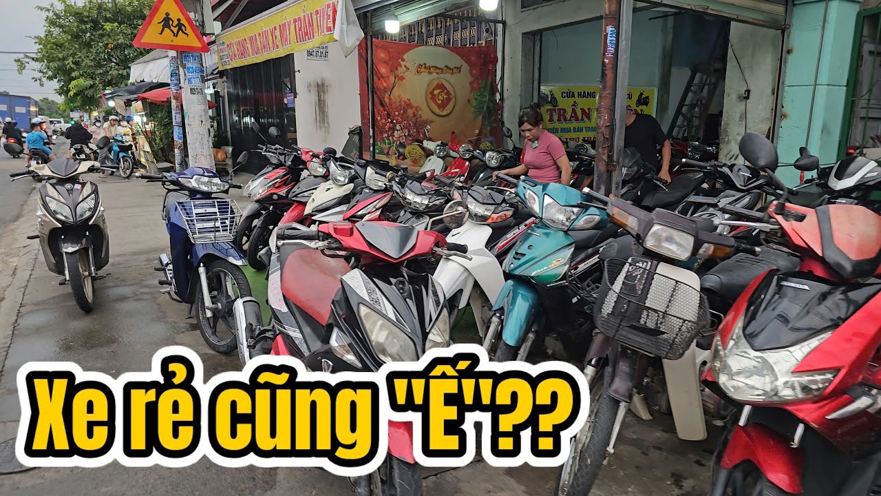 Người lao động thờ ơ với xe cũ giá rẻ? Wave Future Nouvo 4 AB Sirius bà chủ vội làm điều ko ai ngờ..