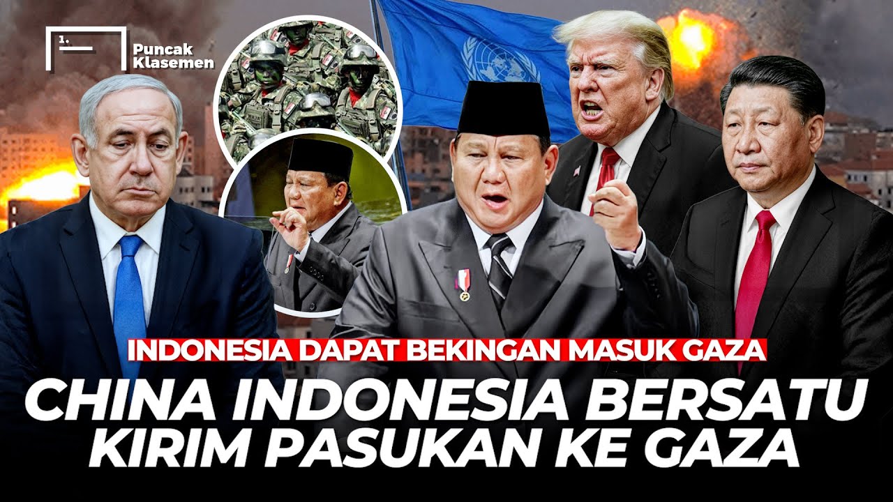 TNI Serius Kirim Pasukan ke Gaza! Skakmat Israel Setelah Pimpin Dewan PBB Buat Netanyahu Ketakutan
