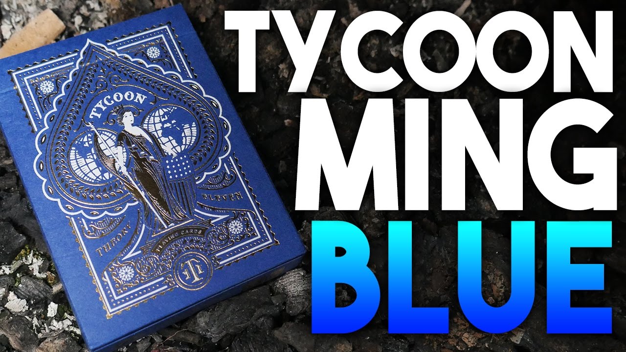 Deck Review - Tycoon Ming Blue Playing Cards [HD-4K]
