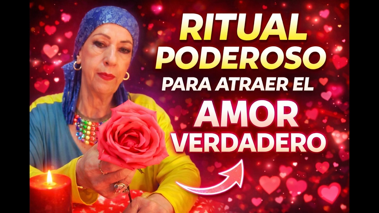 ✨ RITUAL PODEROSO PARA ATRAER EL AMOR VERDADERO 💖 Abre Caminos y Activa la Energía del Amor ✨