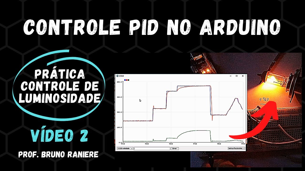 Controle PID Arduino - vídeo 2