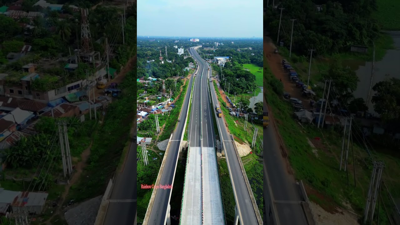 This is the first controlled access expressway in Bangladesh | Dhaka Bypass Expressway