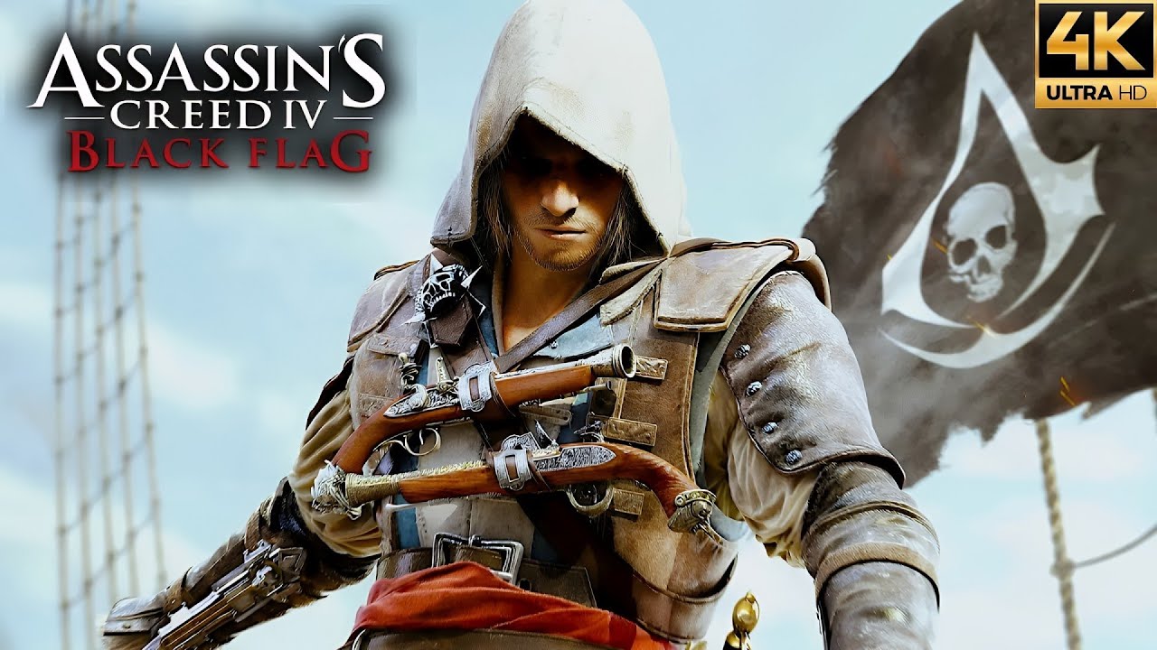 Assassin's Creed IV: Black Flag - Full Game Longplay (4K 60FPS)