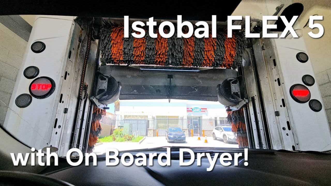 Istobal Flex 5 with On Board Dryer at 76 Gas/Self Serve Carwash