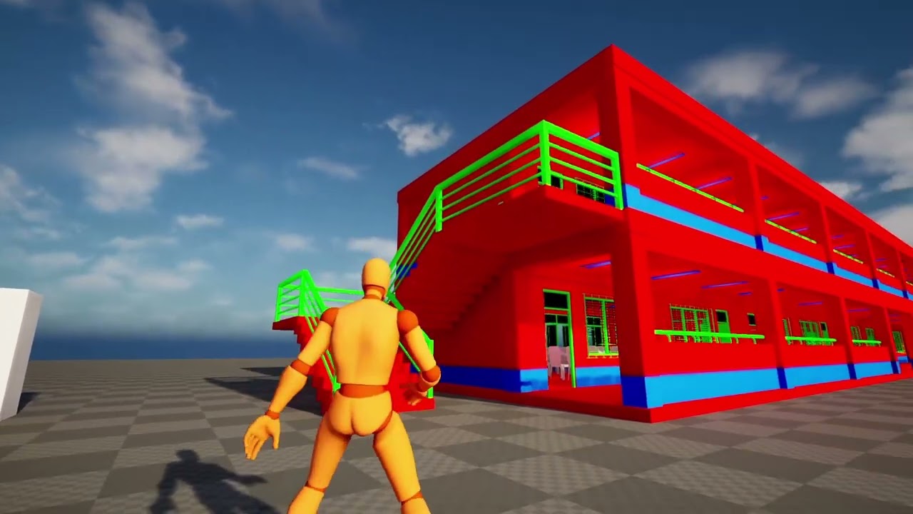 Philippine School in Unreal Engine (Test)